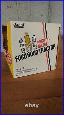 1/12 Vintage Ford 6000 Diesel Tractor by Hubley WithBox