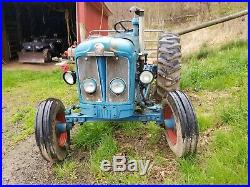 1953 Fordson Super Major 54 hp diesel Ford 5000 tractor used