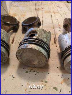 1966 FORD 3000 175 Cid 3CYL Diesel SLEEVED BLOCK Crank and Pistons Vintage