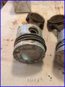 1966 FORD 3000 175 Cid 3CYL Diesel SLEEVED BLOCK Crank and Pistons Vintage