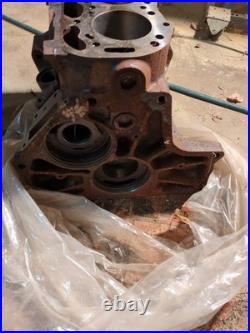 1966 FORD 3000 175 Cid 3CYL Diesel SLEEVED BLOCK Crank and Pistons Vintage