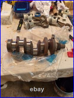 1966 FORD 3000 175 Cid 3CYL Diesel SLEEVED BLOCK Crank and Pistons Vintage