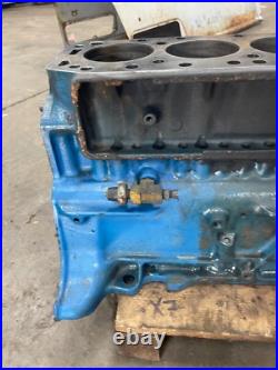 1966 Ford 6000 Commander Diesel Tractor Engine Block C5NN6015G