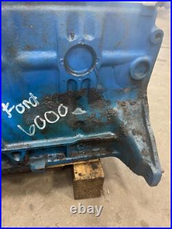 1966 Ford 6000 Commander Diesel Tractor Engine Block C5NN6015G