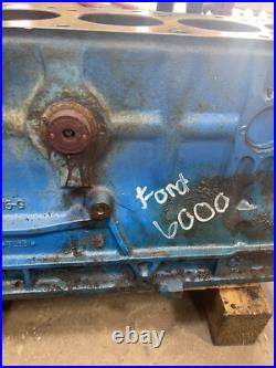 1966 Ford 6000 Commander Diesel Tractor Engine Block C5NN6015G