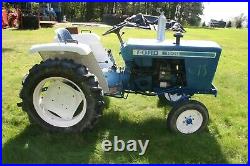 1979 Ford 1500 Compact Utility Tractor Diesel 12/4 Speed 2 Cyl 12 Volt 2WD