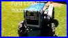 1980 Ford 1200 Diesel Tractor Diesel Start Up Demonstration Of Controls Estate Mower Hook Up