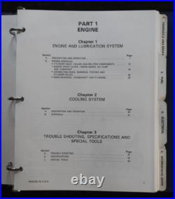 1987-1991 Ford Lgt 14d Diesel Lawn & Garden Tractor Service Repair Manual Minty