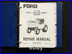 1987-1991 Ford Lgt 14d Diesel Lawn & Garden Tractor Service Repair Manual Minty