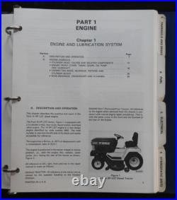 1987-1991 Ford Lgt 14d Diesel Lawn & Garden Tractor Service Repair Manual Minty