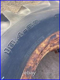 1987 Ford 6610 Tractor 18.4-30 Goodyear Tires & Rims