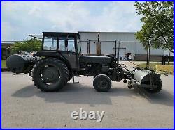 1994 Ford 6610 2WD Tractor Sweeper Only 120 hours Government Owned New Holland