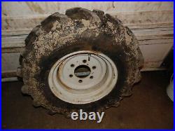 1999 Ford 2120 4X4 compact Diesel tractor front tire & wheel