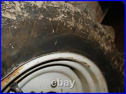 1999 Ford 2120 4X4 compact Diesel tractor front tire & wheel