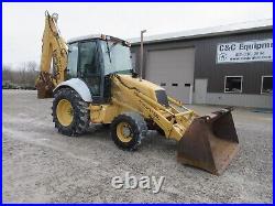 1999 New Holland 655E 4WD Backhoe Loader Tractor Low hours Nice over all