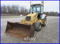 1999 New Holland 655E 4WD Backhoe Loader Tractor Low hours Nice over all