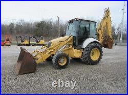 1999 New Holland 655E 4WD Backhoe Loader Tractor Low hours Nice over all