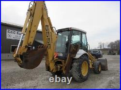 1999 New Holland 655E 4WD Backhoe Loader Tractor Low hours Nice over all