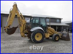 1999 New Holland 655E 4WD Backhoe Loader Tractor Low hours Nice over all