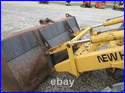 1999 New Holland 655E 4WD Backhoe Loader Tractor Low hours Nice over all