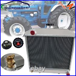 2 Core Radiator Fits Ford/new Holland 1000,1500,1600,1700 Fiat 1000#sba310100031