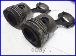 2-Ford Tractor Engine 144cid Diesel Piston/ Connecting Rod C3NN6110-AC B9NN6205A