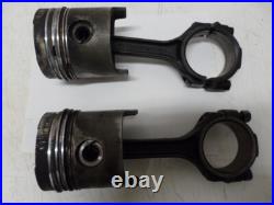 2-Ford Tractor Engine 144cid Diesel Piston/ Connecting Rod C3NN6110-AC B9NN6205A