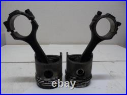 2-Ford Tractor Engine 144cid Diesel Piston/ Connecting Rod C3NN6110-AC B9NN6205A