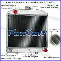 2 ROW Radiator Fits FORD Compact New Holland 1500 1700 1600 SBA3101000311000