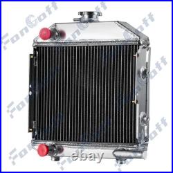 2-Row Aluminum Radiator FOR SBA310100211 Ford 1300 Compact Tractor