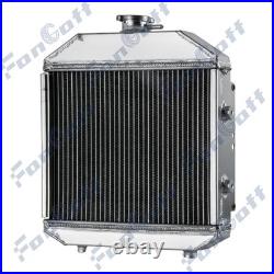 2-Row Aluminum Radiator FOR SBA310100211 Ford 1300 Compact Tractor
