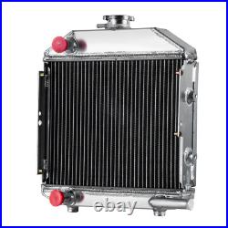 2-Row Aluminum Radiator Fit Ford 1300 Compact Tractor SBA310100211