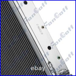 2-Row Aluminum Radiator Fit Ford New Holland NH 1000 1500 1600 1700