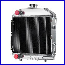 2-Row Aluminum Radiator Fit SBA310100211 Ford 1300 Compact Tractor US