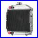 2-Row Aluminum Radiator For SBA310100211 Ford 1300 Compact Tractor USA