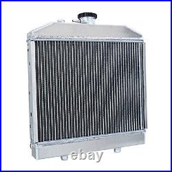 2 Row Aluminum Radiator For Tractor Ford New Holland NH 1000 1500 1600 1700 US