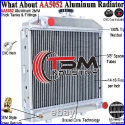 2 Row Radiator For Ford New Holland NH 1000 1500 1600 1700 Tractor SBA310100031
