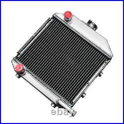 2 Rows Aluminum Radiator fits Ford Model 1300 SBA310100211 Tractor USA