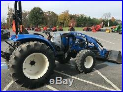 2014 New Holland Ford Boomer 41 Tractor With Loader 4x4 40 HP Gear Drive 474 Hrs