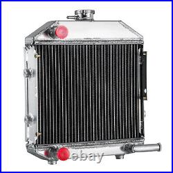 2Row Aluminum Radiator Fit SBA310100211 Ford 1300 Compact Tractor HOT