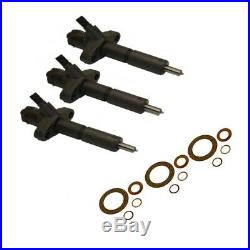 3 Fuel Injectors for Ford Diesel Tractor 2310 3120 3150 3190 3310 3400 4110 4140