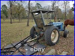 3600 ford tractor, 48hp diesel, power steering, 8 speed, 2 post canopy C630752