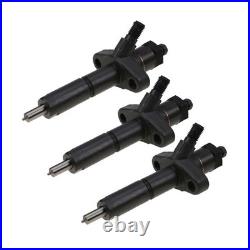 3x Fuel Injectors D4NN9F593A For Ford Tractor 231 335 515 2600 3600 4600 5600+
