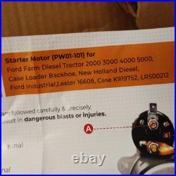 410-30044 12V Starter Compatible for Ford Farm Diesel Tractor 2000 3000 4000 410-30044 12V Starter Compatible for Ford Farm Diesel Tractor 2000 3000 4000