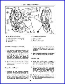 5640 6640 7740 7840 8240 8340 Diesel Tractor Service Manual Fits Ford Series 40