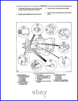 5640 6640 7740 7840 8240 8340 Diesel Tractor Service Manual Fits Ford Series 40