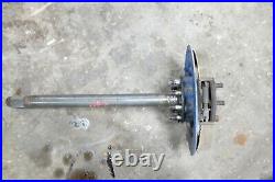 64 Ford 4000 Diesel Tractor right rear back axle Drive shaft & brake hub