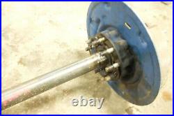 64 Ford 4000 Diesel Tractor right rear back axle Drive shaft & brake hub