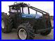 8010 New Holland / Ford Farm Tractor, 4×4 Forestry Package With Brown Bush Cutt