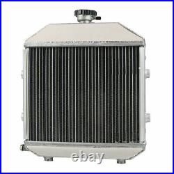 All Aluminum Tractor Radiator with Cap For Ford 1300 SBA310100211 1942SMP130486